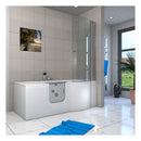 Acqua Vapore Seniorendusche und Wanne mit Whirlpool S12D-EH-WP-L-EC Dusche 170x85cm mit 2K Scheiben Versiegelung