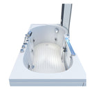 Acqua Vapore Seniorendusche und Wanne mit Whirlpool S12D-EH-WP-L-EC Dusche 170x85cm mit 2K Scheiben Versiegelung