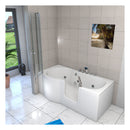 Acqua Vapore Seniorendusche und Wanne mit Whirlpool S12D-EH-WP-R Dusche 85x170cm