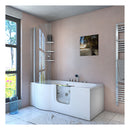 Acqua Vapore Seniorendusche und Wanne mit Whirlpool S12D-TH-WP-R-EC Dusche 85x170cm mit 2K Scheiben Versiegelung