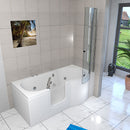 Acqua Vapore Seniorendusche und Wanne mit Whirlpool S12D-WP-L-EC Dusche 170x85cm