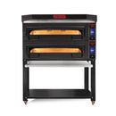 SGS Gastro SGS Bäckerei-& Konditoreiofen - 2 Backkammernmit Dampfsystem - Untergestell und Haube - 21 kW - 400 V