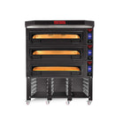 SGS Gastro Bakery & Confectionery Oven - 3 Baking Chambers - Base and Hood - 31.5 kW - 400 V