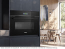 Siemens CM724G1B1 Kompakt-Backofen mit Mikrowelle Schwarz