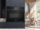 Siemens CS736G1B1 Kompakt-Dampfbackofen Schwarz