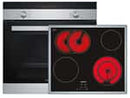 Siemens EQ112EA01Z Set Backofen Edelstahl HB113FBS1 + Glaskeramik Kochfeld autark ET645HN17E