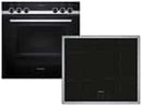 Siemens EQ522IA01 Set Einbauherd HE517GBS4 + Induktionskochfeld EI645CFB6E