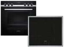 Siemens EQ522IB01 Set Einbauherd HE517BBS4 + Induktionskochfeld EI645CFB6E