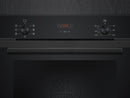 Siemens EQ224IA01Z Set Backofen Deep black inox HB213ABB3 + Induktionskochfeld EH845BFB5E