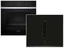 Siemens EQ312IV0SZ Set Backofen Edelstahl HB213ABS3 + Induktionskochfeldabzug ED651BS16E