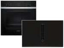 Siemens EQ314IV0SZ Set Backofen Edelstahl HB213ABS3 + Induktionskochfeldabzug ED851BS16E