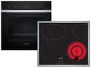 Siemens EQ212KA02Z Set Backofen Edelstahl HB213ABS3 + Glaskeramikkochfeld ET645BNA1E