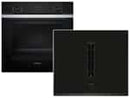 Siemens PQ312IV0SZ Set Pyrolyse Backofen Edelstahl HB273ABS3 + Induktionskochfeldabzug ED651BS16E