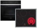 Siemens Set PQ212KA02Z  Pyrolyse Backofen Edelstahl HB273ABS3 + Glaskeramikkochfeld ET645BNA1E