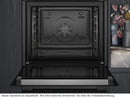 Siemens Set PQ524KA3BZ Pyrolyse-Backofen Deep Black Inox HB279GBB3 + Glaskeramikkochfeld autark ET845HH17