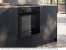 Siemens EQ211IA1BZ Set Einbauherd HE213ABB4 Deep Black Inox + Induktions-Kochfeld EI631CFB1E + zusätzliches Backblech HZ631070