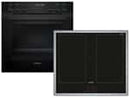 Siemens PQ522VAAB Set Einbauherd HE278GBB4 + Induktionskochfeld EM645CQB6E