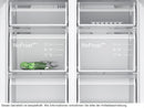 Siemens KF96NAXEA French Door Kühl-Gefrierkombination Edelstahl Schwarz