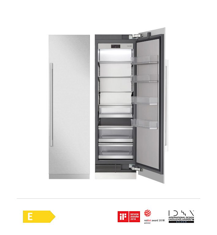 Signature Einbaukühlschrank SKSCR2411P , 1 Tür, 60 cm, 386 Liter