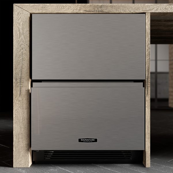 Signature Unterbau Multi Kühl Lade SKSUD2402E, 2 Laden, 60cm, 96Liter