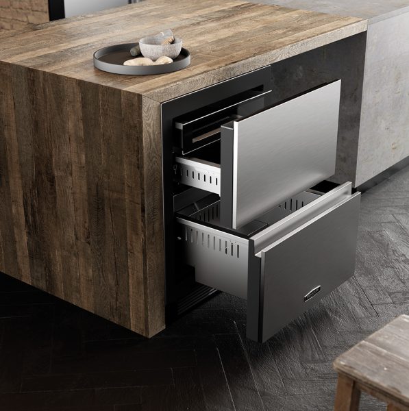 Signature Unterbau Multi Kühl Lade SKSUD2402E, 2 Laden, 60cm, 96Liter