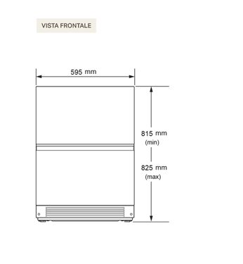 Signature Unterbau Multi Kühl Lade SKSUD2402E, 2 Laden, 60cm, 96Liter