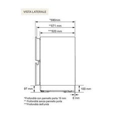Signature Unterbau Multi Kühl Lade SKSUD2402E, 2 Laden, 60cm, 96Liter – Vorschau 8