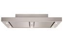 Silverline Altena ALD124.1E Deckenhaube 120 cm Edelstahl