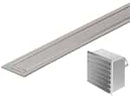 Silverline INT114EIWM SET Altena INT114E Tischhaube 120 cm Edelstahl + Innenwandmotor