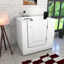 Acqua Vapore Sitzbadewanne Senioren Sitzwanne mit Tür S02-TH-B-R 100x78cm