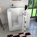 Acqua Vapore Sitzbadewanne Senioren Sitzwanne mit Tür S02-TH-B-R 100x78cm