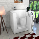 Acqua Vapore Sitzbadewanne Senioren Sitzwanne mit Tür S02-TH-B-R 100x78cm