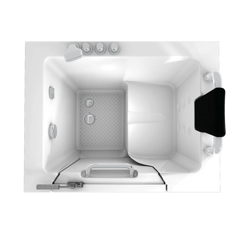 Acqua Vapore Sitzbadewanne Senioren Sitzwanne mit Tür S02-TH-C-R 100x78cm