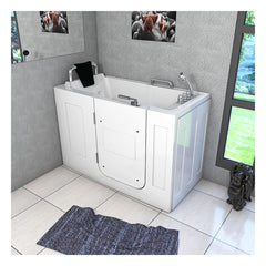 Acqua Vapore Sitzbadewanne Senioren Wanne Sitzwanne mit Tür S07-TH-A-L 76x140cm – Vorschau 1