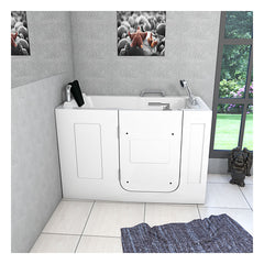 Acqua Vapore Sitzbadewanne Senioren Wanne Sitzwanne mit Tür S07-TH-A-L 76x140cm – Vorschau 2