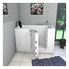 Acqua Vapore Sitzbadewanne Senioren Wanne Sitzwanne mit Tür S07-TH-A-L 76x140cm – Vorschau 4