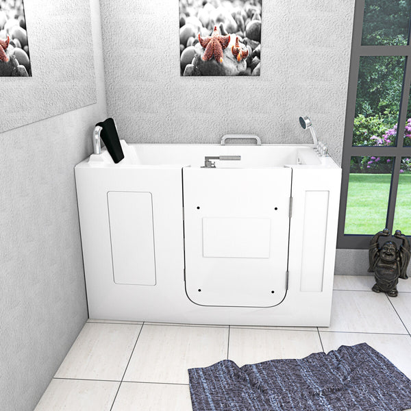 Acqua Vapore Sitzbadewanne Senioren Wanne Sitzwanne mit Tür S07-TH-A-R 76x140cm