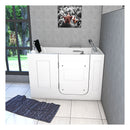 Acqua Vapore Sitzbadewanne Senioren Wanne Sitzwanne mit Tür S07-TH-C-L 140x76cm