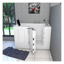 Acqua Vapore Sitzbadewanne Senioren Wanne Sitzwanne mit Tür S07-TH-C-L 140x76cm