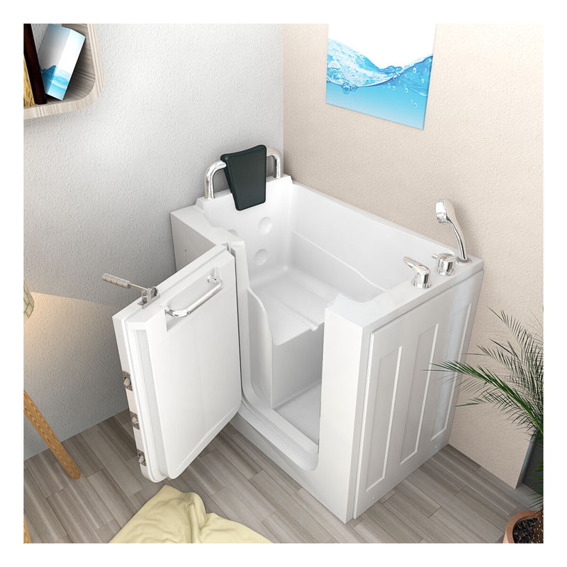 Acqua Vapore Sitzbadewanne Senioren Wanne Sitzwanne mit Tür S08-A-L 68x110cm