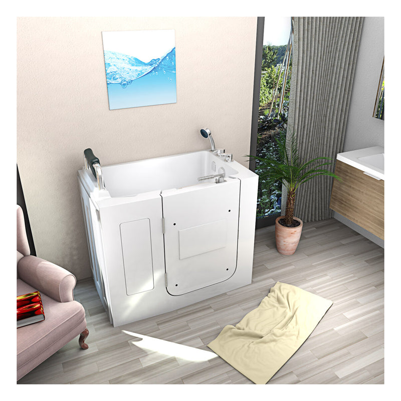 Acqua Vapore Sitzbadewanne Senioren Wanne Sitzwanne mit Tür S08-B-L 110x68cm