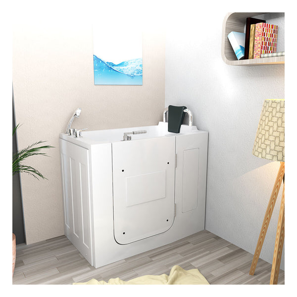 Acqua Vapore Sitzbadewanne Senioren Wanne Sitzwanne mit Tür S08-C-R 110x68cm