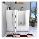 Acqua Vapore Sitzwanne Whirlpool Badewanne mit Tür S02WP-A-L 78x100cm