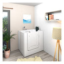 Acqua Vapore Sitzwanne Whirlpool Badewanne mit Tür S02WP-C-R 100x78cm