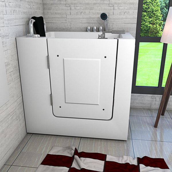Acqua Vapore Sitzwanne Whirlpool Badewanne mit Tür S02WP-TH-A-L 78x100cm