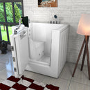 Acqua Vapore Sitzwanne Whirlpool Badewanne mit Tür S02WP-TH-B-L 100x78cm