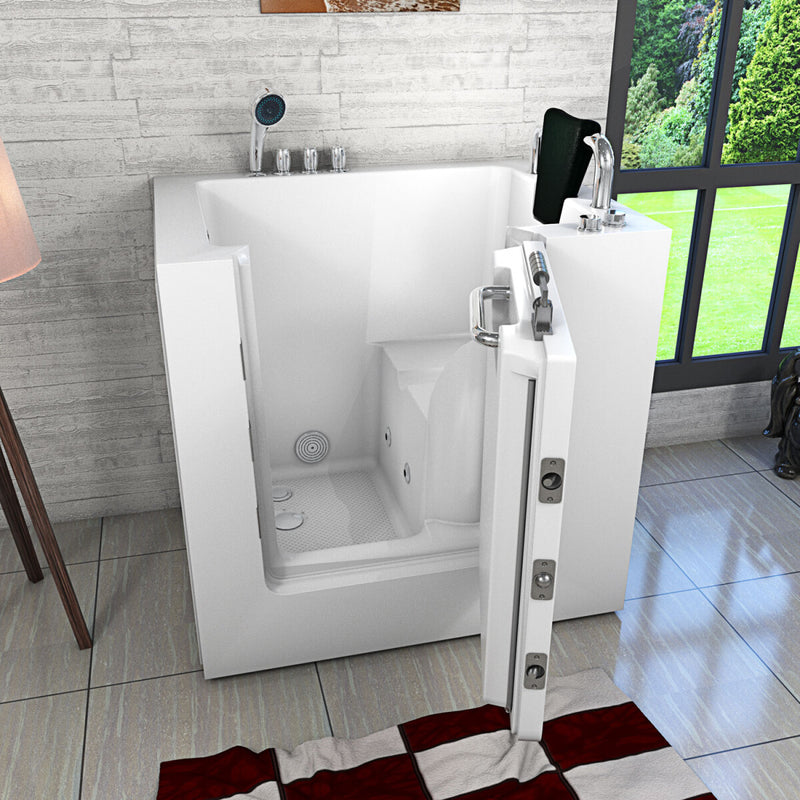 Acqua Vapore Sitzwanne Whirlpool Badewanne mit Tür S02WP-TH-B-R 100x78cm