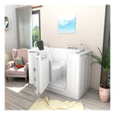 Acqua Vapore Sitzwanne Whirlpool Badewanne mit Tür S07WP-B-L 140x76cm