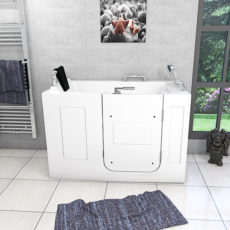 Acqua Vapore Sitzwanne Whirlpool Badewanne mit Tür S07WP-B-R 140x76cm