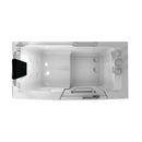 Acqua Vapore Sitzwanne Whirlpool Badewanne mit Tür S07WP-C-L 140x76cm